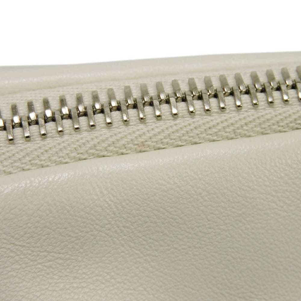 Prada Triangle Leather Crossbody Shoulder Bag in White with RFID IC Chip Embo... - Picture 13 of 16
